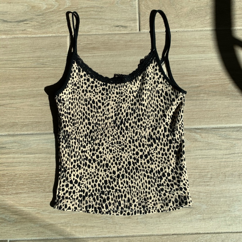 Brandy Melville Cheetah Tank